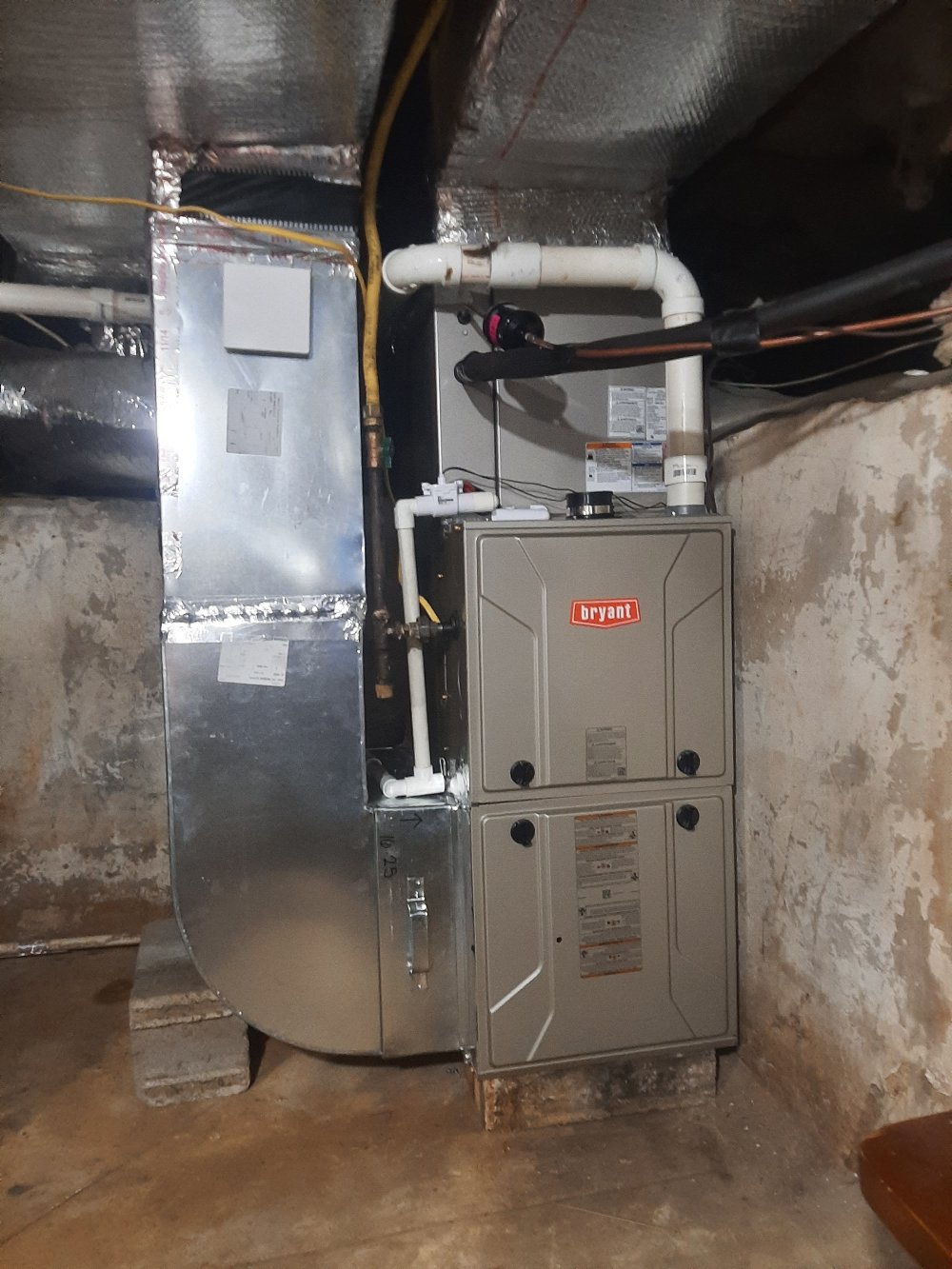 Cracked Heat Exchanger and Carbon Monoxide Leak Problem Solved with New Furnace, Fayette County, KY