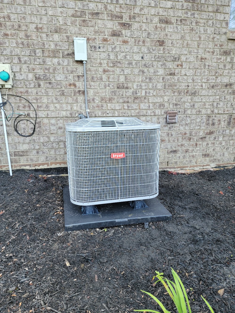 Hail Damaged Condensing Coil Fins to New Heat Pump, Waterford Subdivision, Madison County, KY