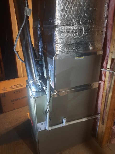 La Rosa Court, Richmond, Ky, Bryant 15-Seer Straight AC, Cased coil, and furnace