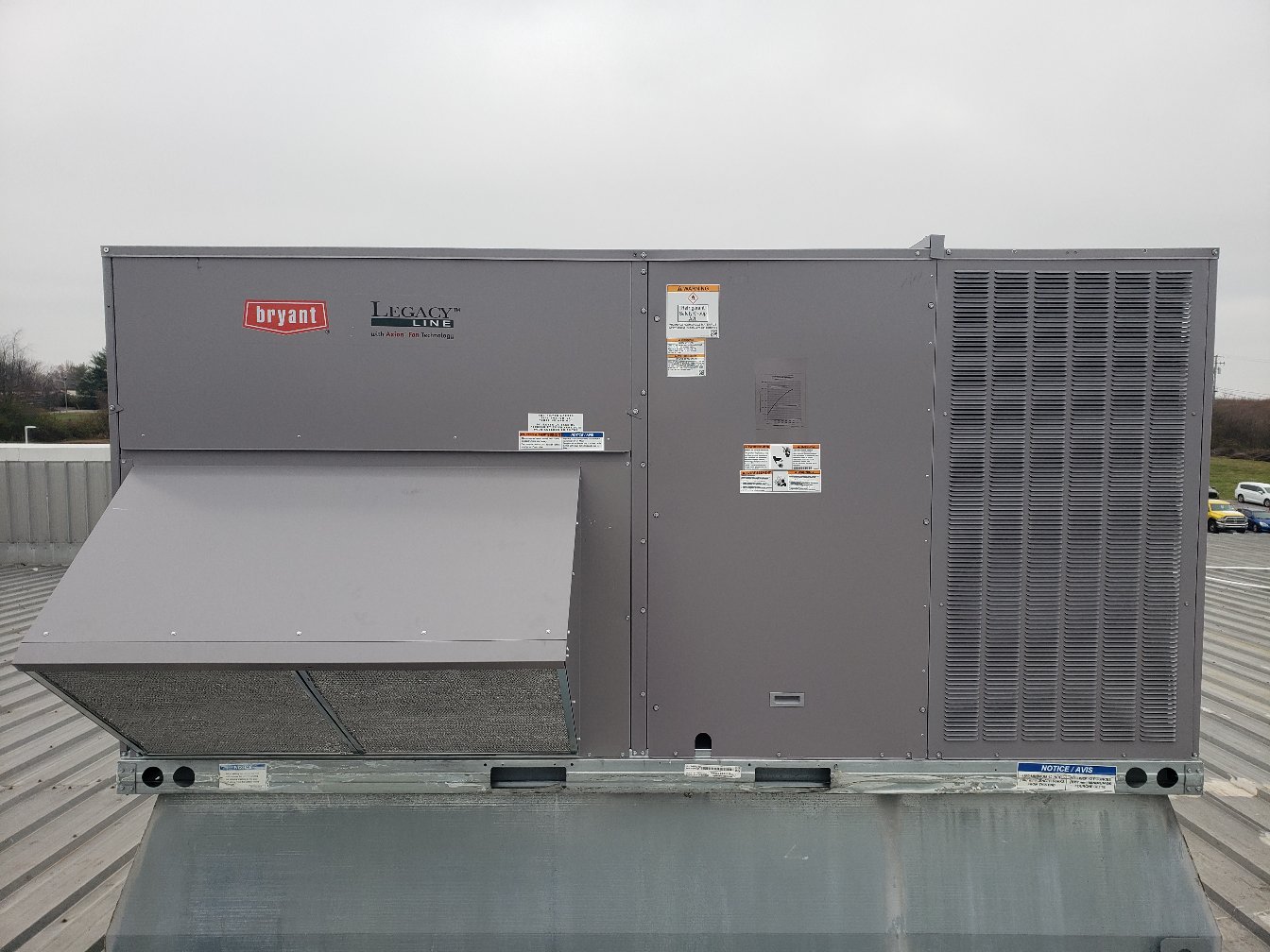 15-ton RTU Car dealership, Richmond, KY ~ 1 day Change-out!  Madison County HVAC
