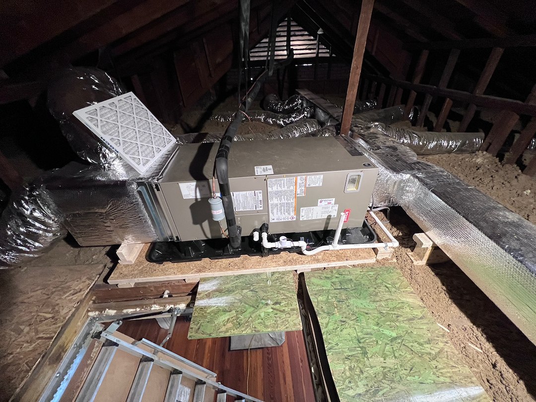 Complete Bryant Heat Pump Changeout with New Ductwork – Winchester, KY