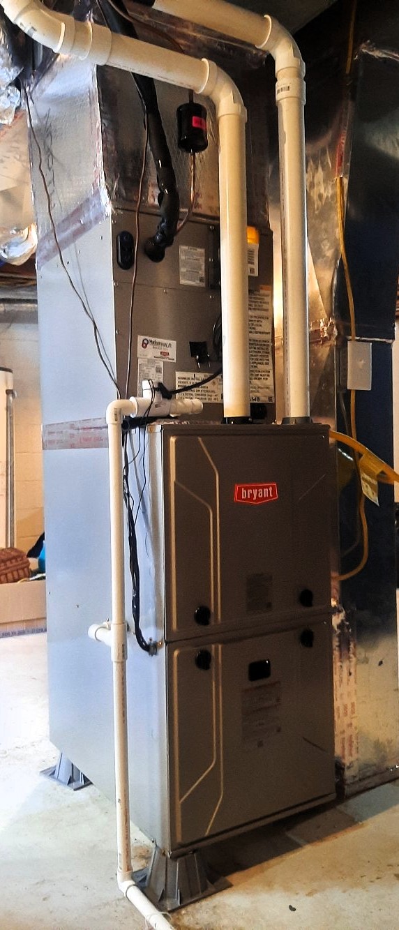 Windsor Dr home gets a new Bryant Furnace System! Richmond, KY!